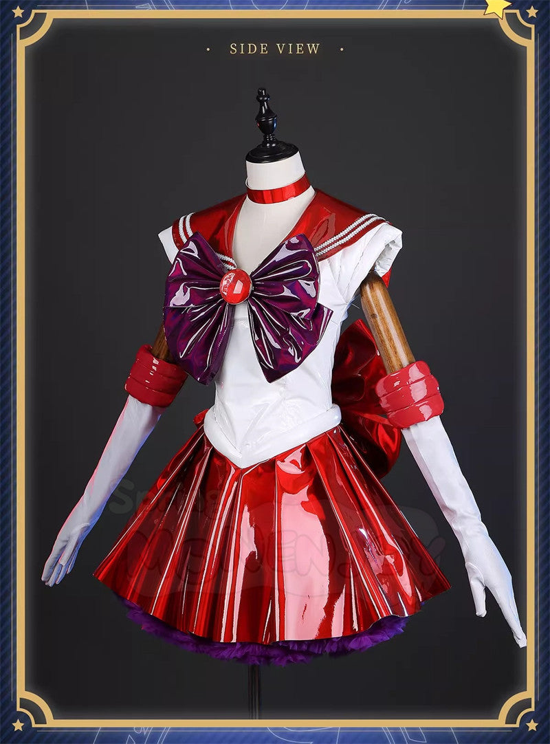 Monenjoy 美少女戦士セーラームーン　火野レイ / セーラーマーズ　コスプレ衣装　セーラースーツ Ver　コスチュームGS1377 - Monenjoy