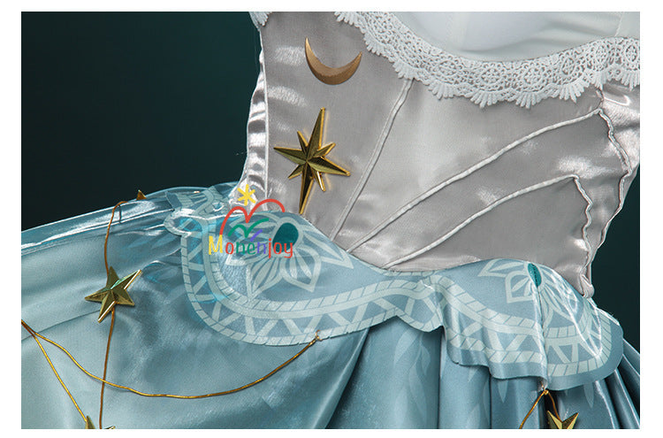 Monenjoy アイデンティティ5 踊り子 漂う月光　コスプレ衣装　洋服　髪飾り＋眼鏡付　ワンピース　イベントGS1338 - Monenjoy