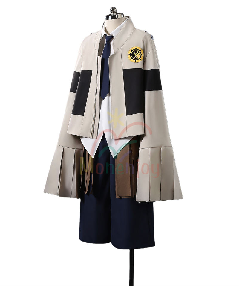 Monenjoy ガチアクタ 　タムジー　コスプレ衣装　 GACHIAKUTA　刺繍柄　鞄付　コスチューム　イベント