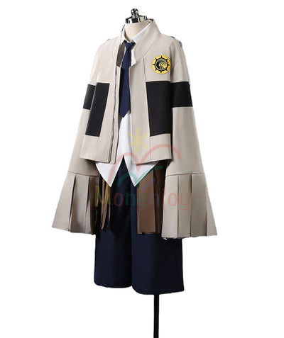 Monenjoy ガチアクタ 　タムジー　コスプレ衣装　 GACHIAKUTA　刺繍柄　鞄付　コスチューム　イベント