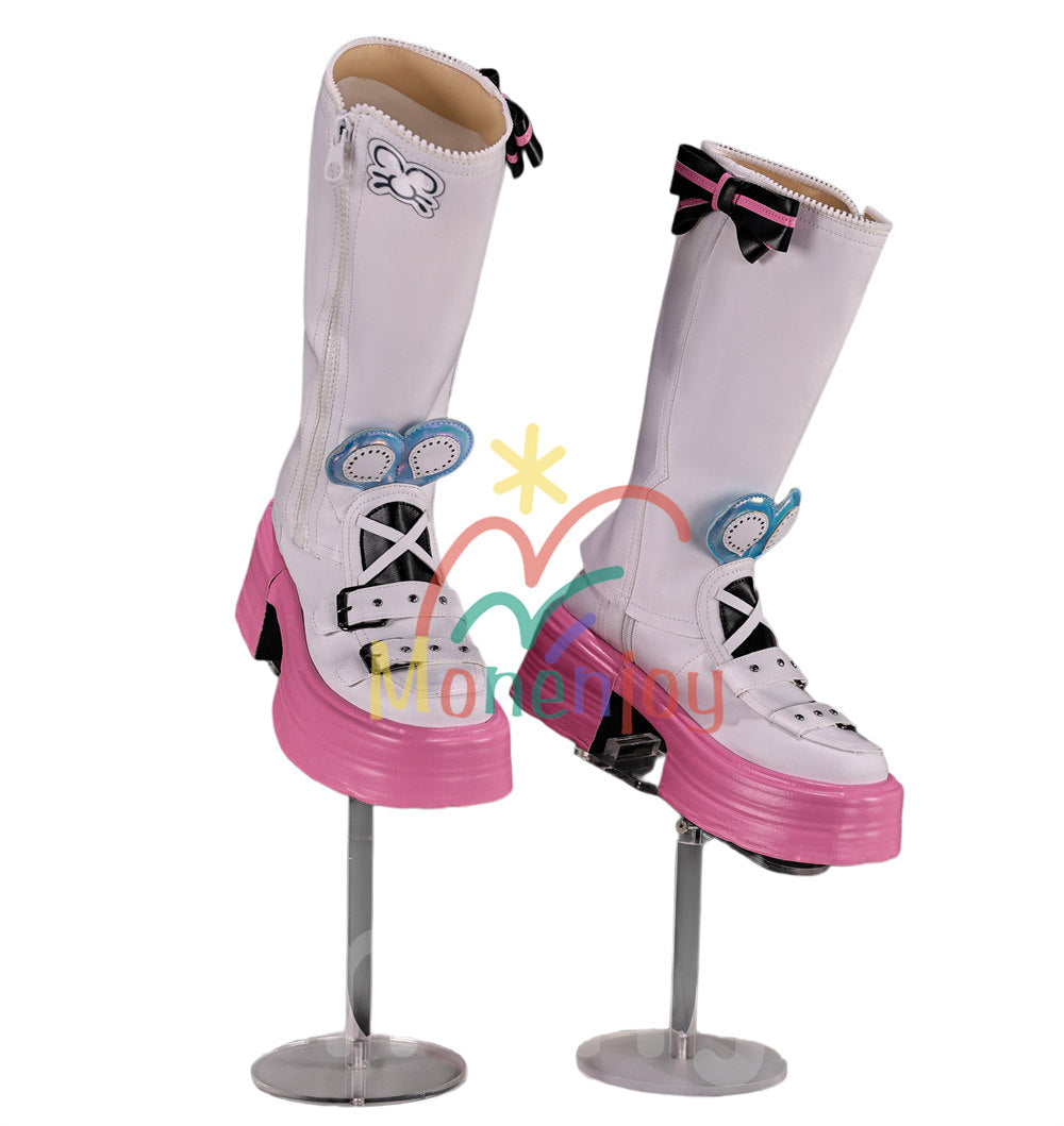 Monenjoy　NTE ネバエバ ちぃちゃん　ブーツ　シューズ　コスプレ道具　 MONENJOY