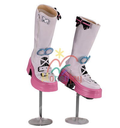 Monenjoy　NTE ネバエバ ちぃちゃん　ブーツ　シューズ　コスプレ道具　 MONENJOY