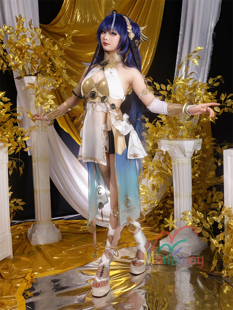 Monenjoy 鳴潮 ユーノ コスプレ衣装　ワンピース　実装　コスチュームGS1935