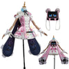 Monenjoy　NTE　ちぃちゃん　コスプレ衣装　ピンク色　鞄付　ネバエバ　ハロウィン　舞台イベント対応 MONENJOY