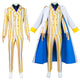 Monenjoy　ONE PIECE（ワンピース）ボルサリーノコスプレ衣装　黄猿　コスチューム　大将　イベント　仮装　ハロウィン　学園祭 - Monenjoy