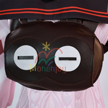 Monenjoy Zenless Zone Zero Ukinami Yuzuha Cosplay Costume Kaidanya Hair Accessory Bag JK Clothes Mini Skirt Cute Landmine Style