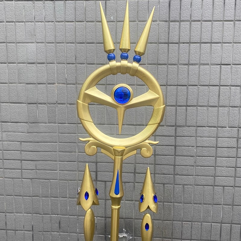 Monenjoy　サイレント・ウィッチ　モニカ・エヴァレット　法杖　コスプレ道具　158cm　PUゴム製　魔術師・七賢人GS1390 - Monenjoy