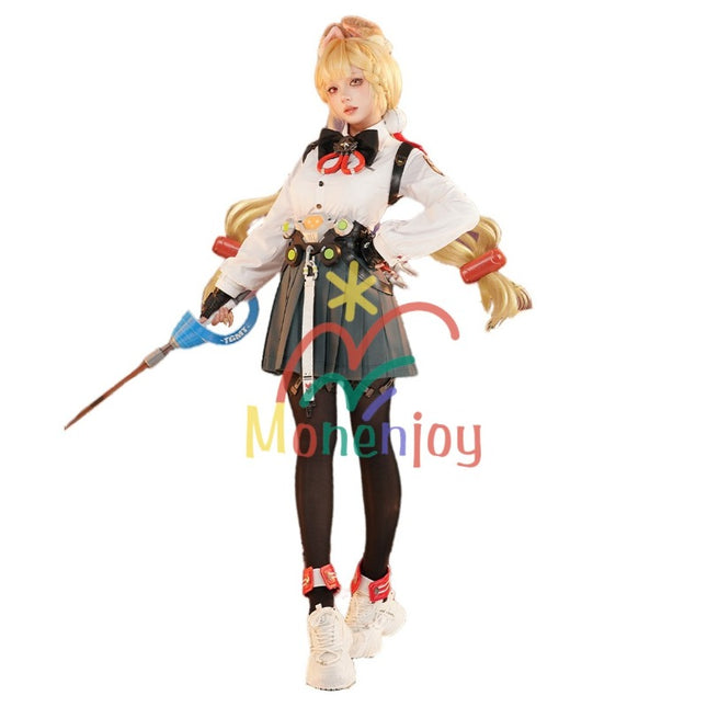 ชุดคอสเพลย์ Monenjoy Zenless Zone Zero Alice สำหรับวันฮาโลวีนและงานอีเวนต์ต่างๆ 