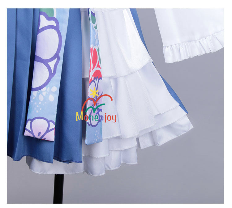 Monenjoy　TVアニメ変人のサラダボウル　サラ・ダ・オディン　コスプレ衣装　ワンピース　ドレス　SG1353 - Monenjoy