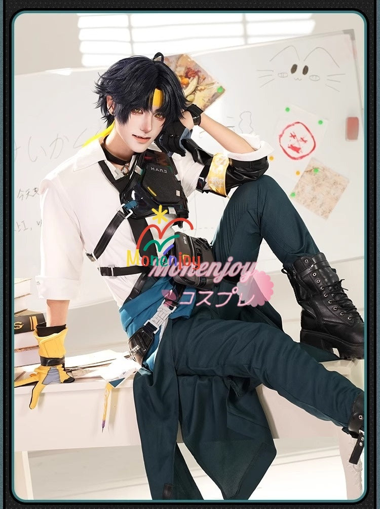 Monenjoy ゼンレスゾーンゼロ 浅羽悠真 コスプレ衣装　ゼンゼロ　対ホロウ第六課 コスチューム　cosplay ハロウィン - Monenjoy