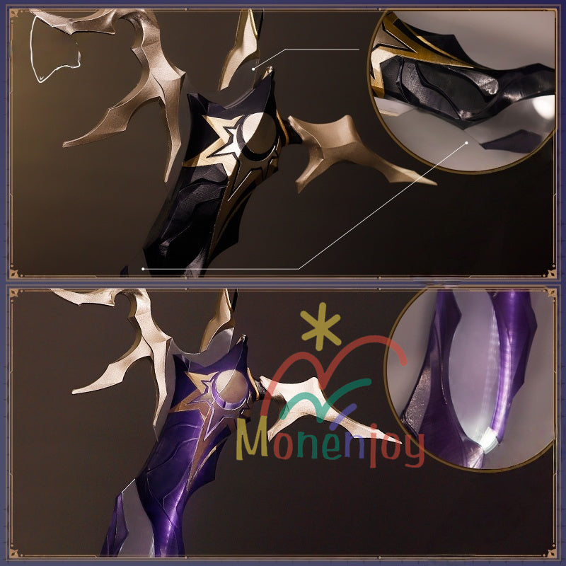 Monenjoy 崩壊スターレイル　フレイムスティーラー　コスプレ道具　剣　150cm　幅57cm　発光　暗黒の潮　火種を盗む者　武器モデル　発光　コスプレ道具GSDJ005