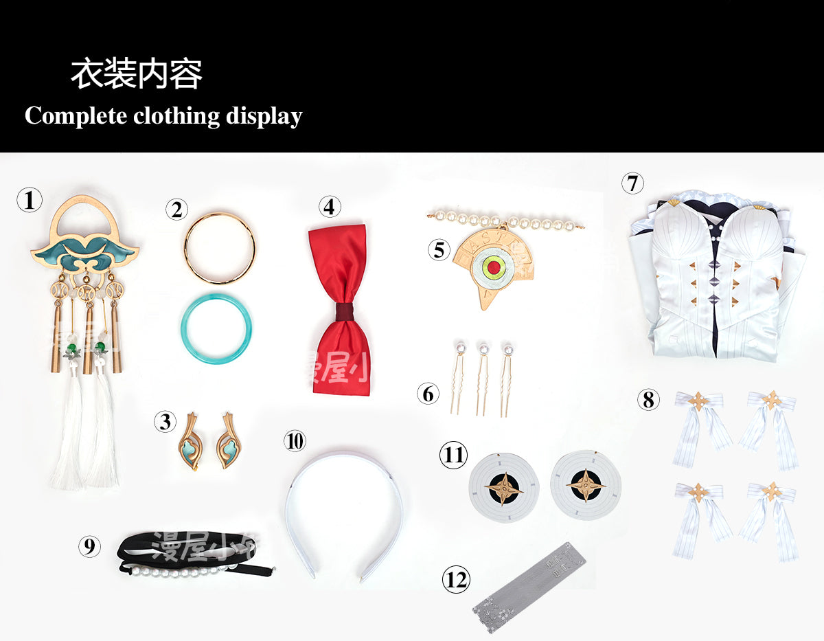 Monenjoy ゼンゼロ アストラ 礼服　ワンピース　コスプレ衣装　コスチューム　豪華衣装　 - Monenjoy