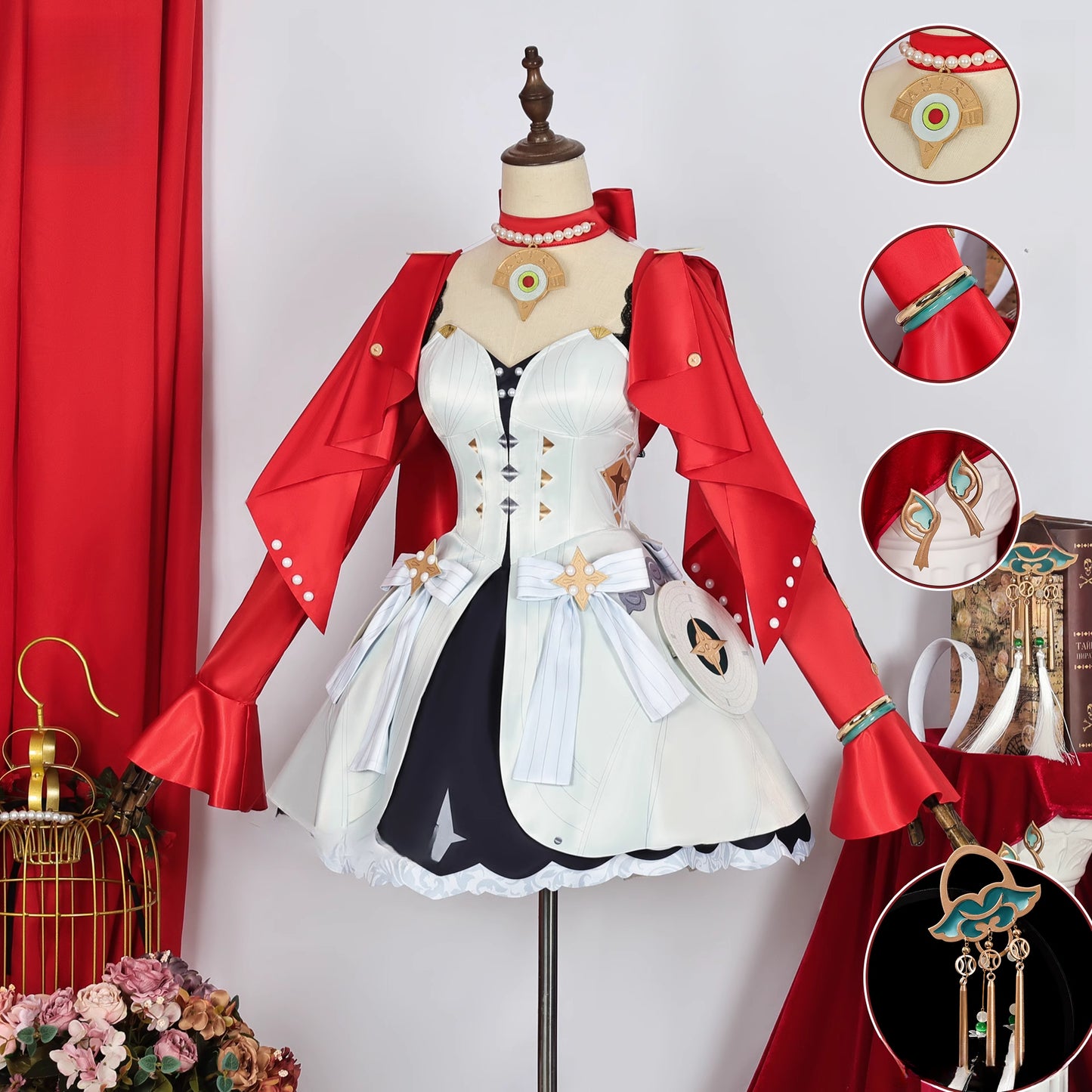 Monenjoy ゼンゼロ アストラ 礼服　ワンピース　コスプレ衣装　コスチューム　豪華衣装　 - Monenjoy