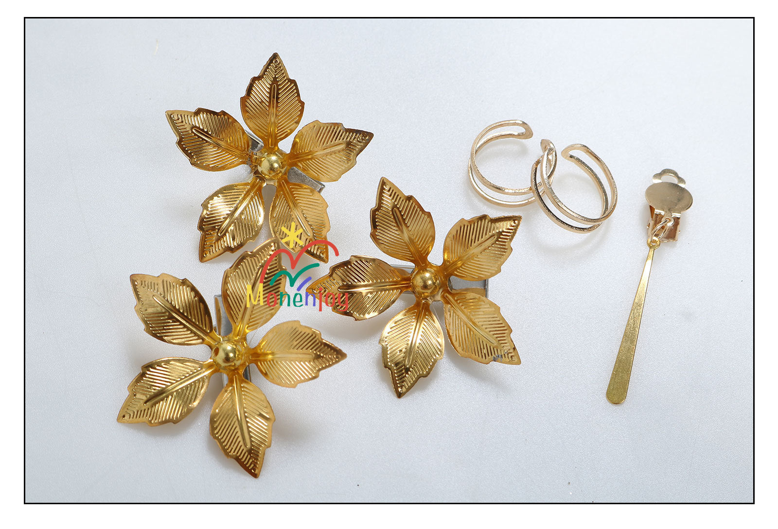 Monenjoy 鳴潮 白芷　コスプレ　びゃくし　コスチューム　ワンピース　かわいい　髪飾り＋イヤリング付 - Monenjoy