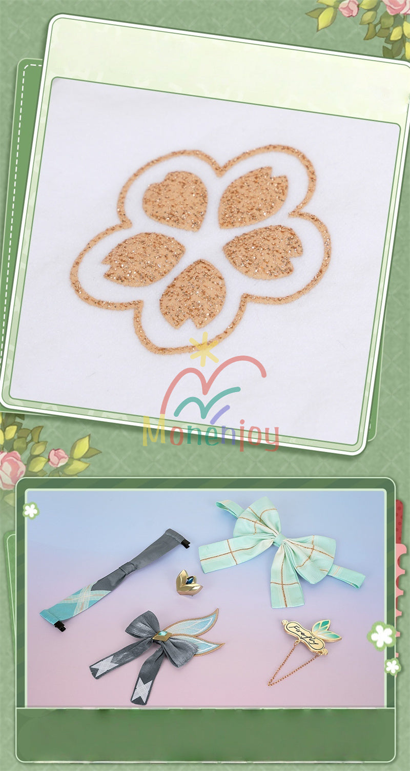 Monenjoy 崩壊スターレイル　ホタル　セーラー服　JK服　ホタル　春の贈り物 コスプレ衣装　ユニフォームGS1928