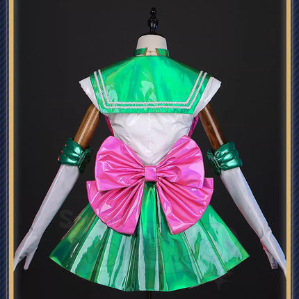 Monenjoy 美少女戦士セーラームーン SuperS　木野まこと　コスプレ衣装　コスチューム　 セーラージュピター　セーラースーツ Ver　GS1383　