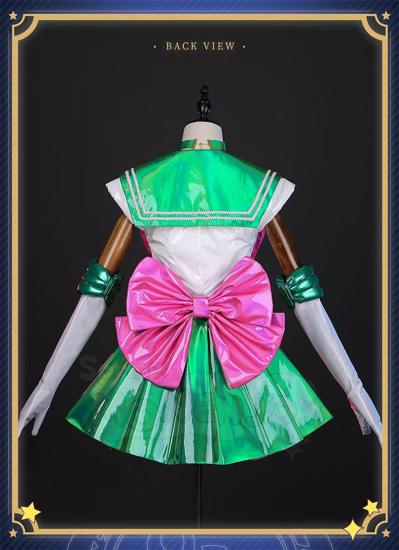 Monenjoy 美少女戦士セーラームーン SuperS　木野まこと　コスプレ衣装　コスチューム　 セーラージュピター　セーラースーツ Ver　GS1383　 - Monenjoy