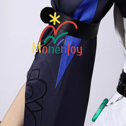 Monenjoy 崩壊スターレイル ジェイド コスプレ衣装　イベント　帽子付＋イヤリング付＋3d樹脂アクセサリー - Monenjoy