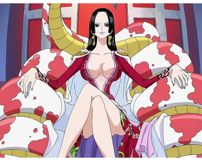 Monenjoy　onepiece　ワンピース　海賊女帝　ボア・ハンコック 九蛇海賊団　 船長　コスプレ衣装GS1267 - Monenjoy