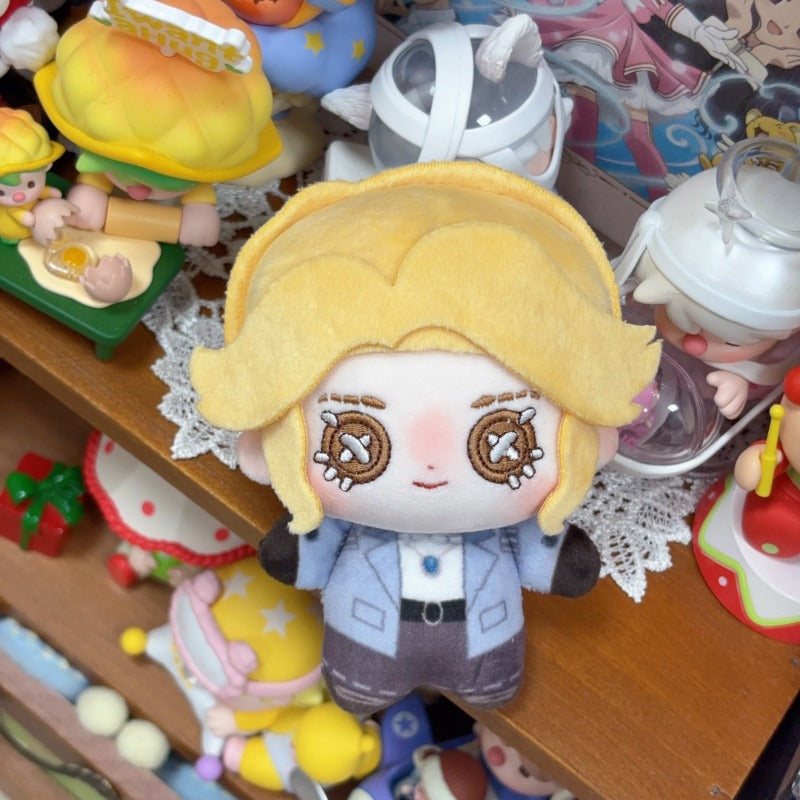 アイデンティティ5 　記者　ぬいぐるみ　10cm キーホルダー　綿人形　第五人格/IdentityV 同人グッズ　萌えグッ依頼・クラーク　アリス・デロス　非公式グッズ