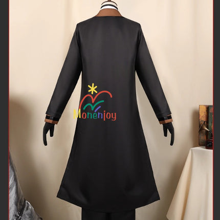 Monenjoy　納品　文豪ストレイドッグス 中原中也 コスプレ衣装　なかはら ちゅうや　イベント　帽子付GS1304 - Monenjoy