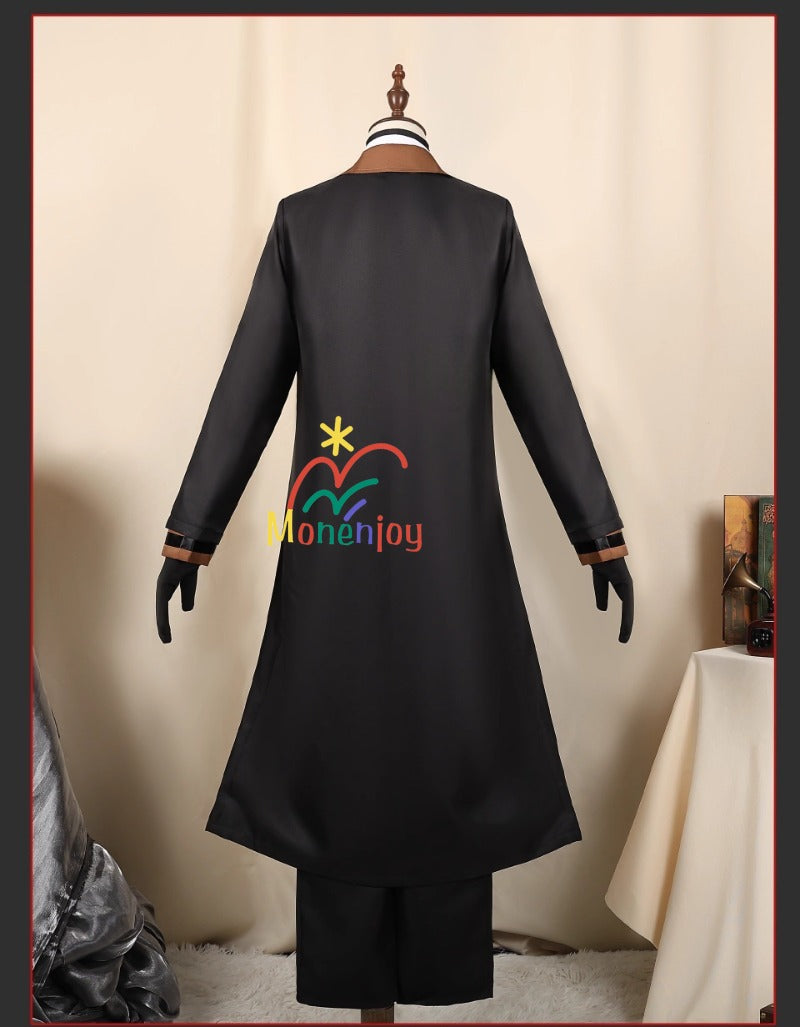 Monenjoy　納品　文豪ストレイドッグス 中原中也 コスプレ衣装　なかはら ちゅうや　イベント　帽子付GS1304 - Monenjoy