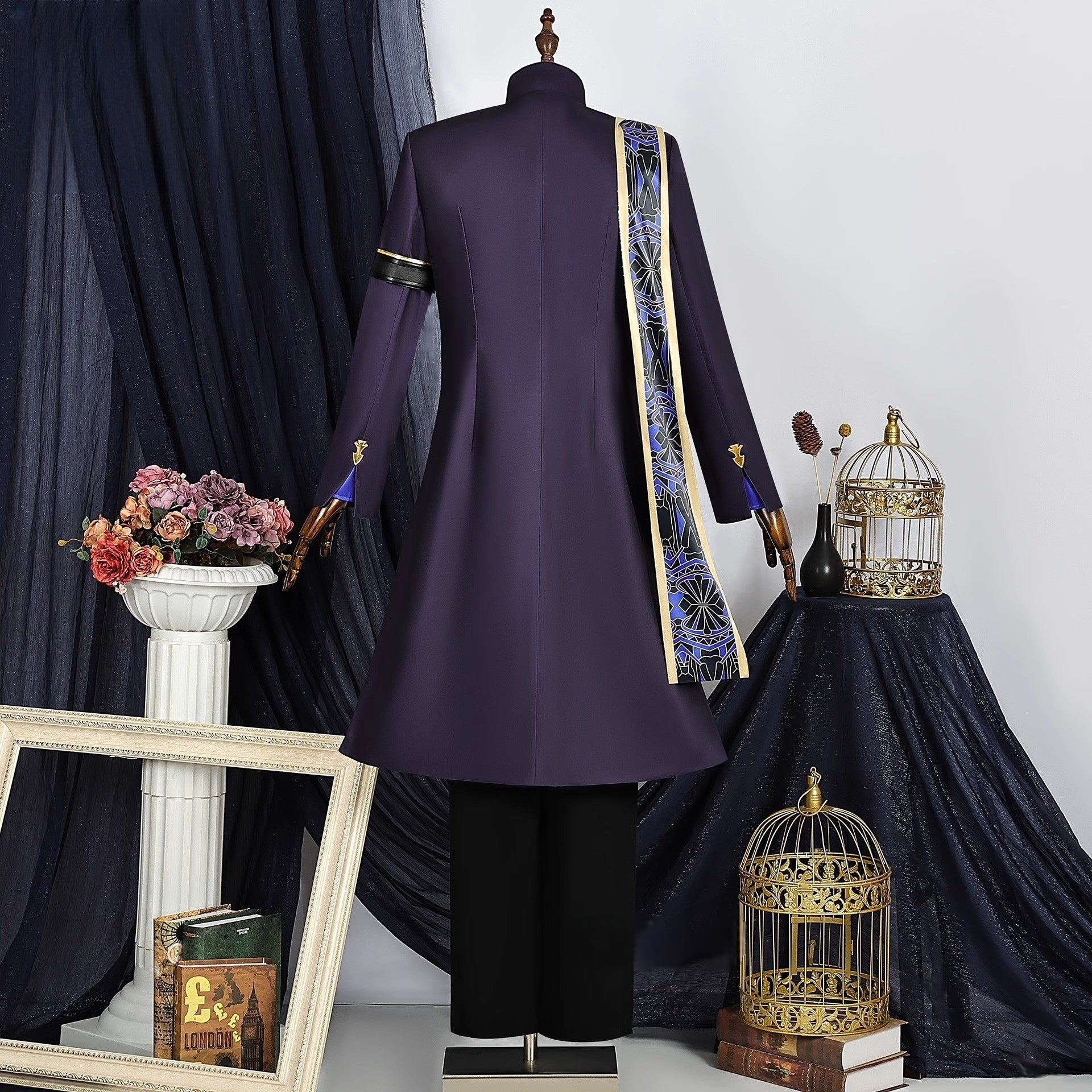 Monenjoy 原神 璀夜華宴シリーズ　セノ 礼服　スーツ　コスプレ衣装　イヤリング付き　栄華のバトルアリーナ　イベント - Monenjoy