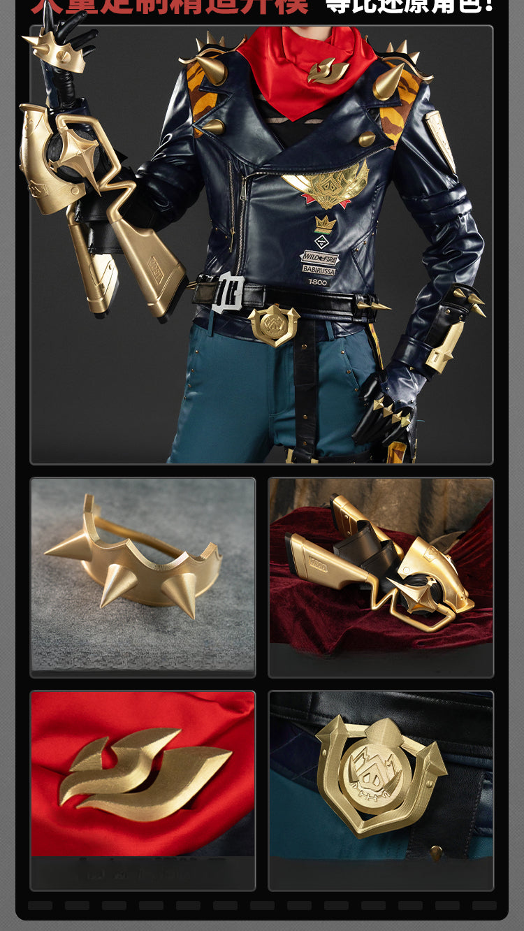 Monenjoy　ゼンゼロ　ライト　コスプレ衣装　ゼンレスゾーンゼロ　コスチューム　カリュドーンの子　武器追加可能　カッコイイ　イベント　仮装 - Monenjoy