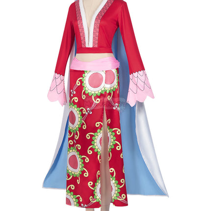 Monenjoy　onepiece　ワンピース　海賊女帝　ボア・ハンコック 九蛇海賊団　 船長　コスプレ衣装GS1267 - Monenjoy