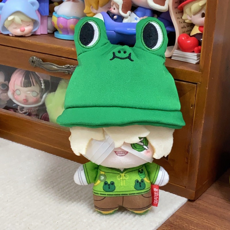 Monenjoy 第五人格  火災調査員 ぬいぐるみ 10cm着脱式の帽子付き  初期衣装 LEONARD  アイデンティティ5 綿人形 推し活 フロリアン・ブランド IdentityV 萌えグッズ 同人グッズ プレゼント