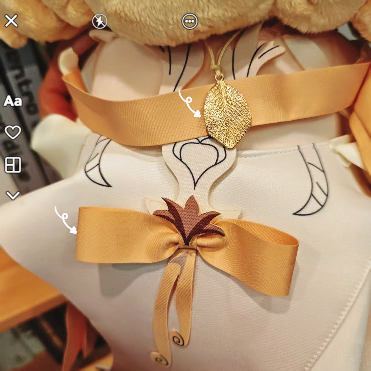 Monenjoy　崩壊スターレイル アグライア ぬいぐるみ　着せ替え可能　綿人形 40cm　ぬいぐるみ　（座り姿勢タイプ） 同人ハンドメイドドール【予約販売・ロット別発送】 中国輸入品