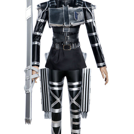 Monenjoy　劇場版「進撃の巨人」完結編 THE LAST ATTACK　コスプレ衣装　 戦闘服　マント追加可能　イベント　仮装　ハロウィン - Monenjoy