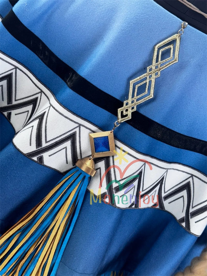 Monenjoy　アークナイツ　聖聆プラマニクス　コスプレ衣装　圣聆初雪　コスチューム　Pramanix the Prerita　イベント　仮装