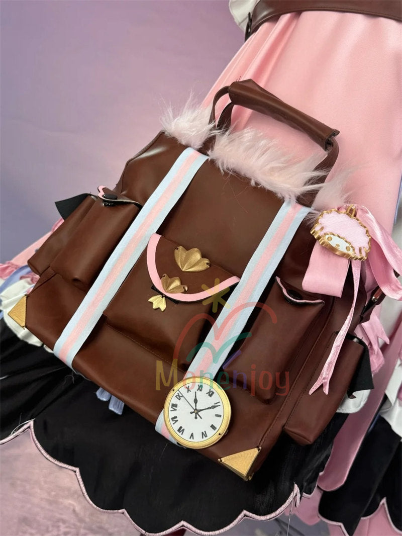 Monenjoy アークナイツ エンドフィールド エイヤフィヤトラ　コスプレ衣装　Eyjafjalla　コスチューム　帽子＋鞄追加　明日方舟 イースタンシリーズ