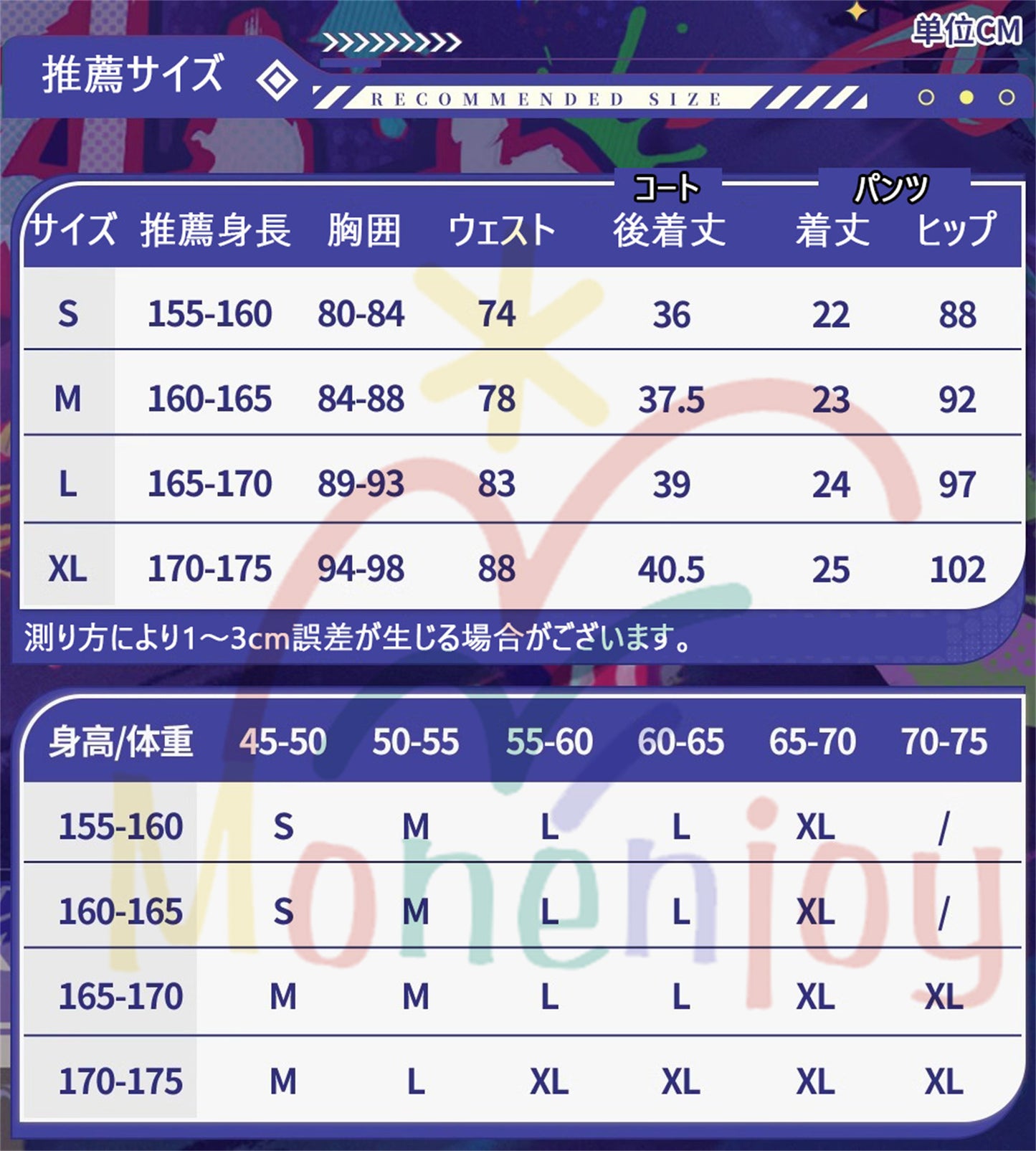 Monenjoy 崩壊 スターレイル 乱破（らんは）繚乱破魔　帽子付 コスプレ 1:1金属パーツ　豪華生地　スターレイル　複雑なデザイン衣装　コスチューム　乱破　カッコイイ　学園祭　コスチューム　ハロウィン　仮装 - Monenjoy