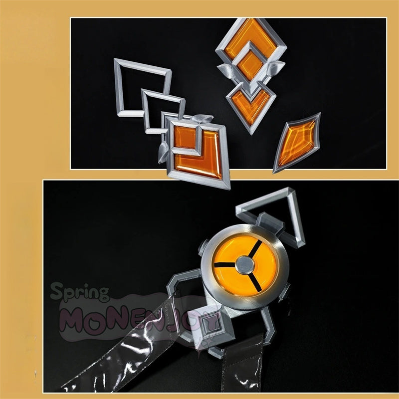 第一弾予約中　原神 イルーガ コスプレ衣装 Monenjoy 3D樹脂パーツ付 | Illuga ライトキーパー 闇夜の鶯 コスチューム