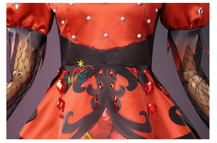 Monenjoy アイデンティティ5  少女 コスプレ衣装　ミズ・ボムグラナトプレート　S37真髄1   UR衣装   実物化　イベントGS1350 - Monenjoy