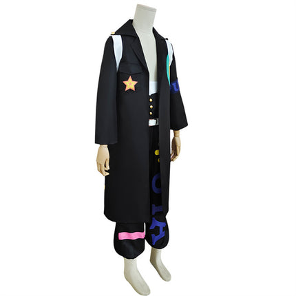 Monenjoy ONEPIECE バルトロメオ　麦わら大船団 海賊団 衣装 ユニフォーム　礼服　コスチューム　少年漫画　COS　ハロウィン　舞台衣装　学園祭　クリスマス　イベント - Monenjoy