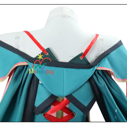 Monenjoy 鳴潮 折枝　コスプレ衣装　オリエ　コスチューム　3d樹脂アクセサリー＋ウィッグ追加 - Monenjoy