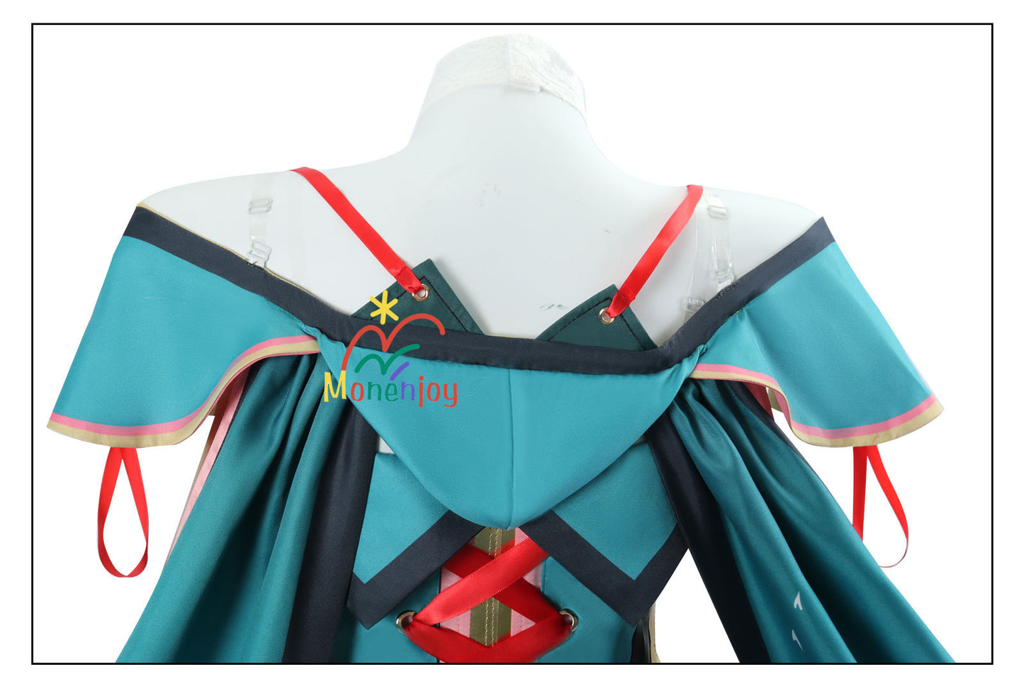 Monenjoy 鳴潮 折枝　コスプレ衣装　オリエ　コスチューム　3d樹脂アクセサリー＋ウィッグ追加 - Monenjoy