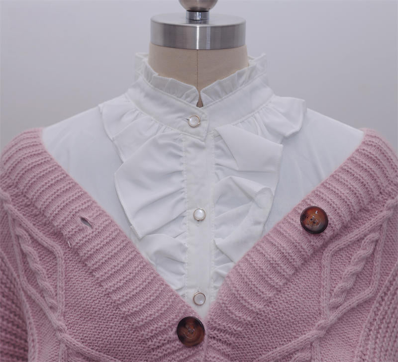 Monenjoy　薫る花は凛と咲く　和栗 薫子　コスプレ衣装　日常服　ニットセット セーター 　コスチューム　学園祭