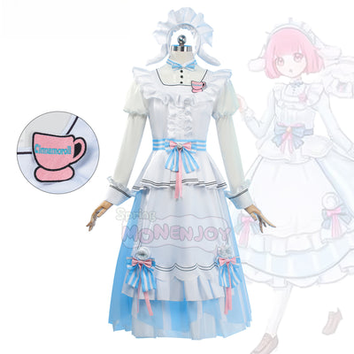 Monenjoy プロセカ　鳳えむ 　コスプレ衣装　特訓後　feat.シナモロール　ワンピース　イベントGS1323 - Monenjoy