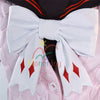 Monenjoy Zenless Zone Zero Ukinami Yuzuha Cosplay Costume Kaidanya Hair Accessory Bag JK Clothes Mini Skirt Cute Landmine Style