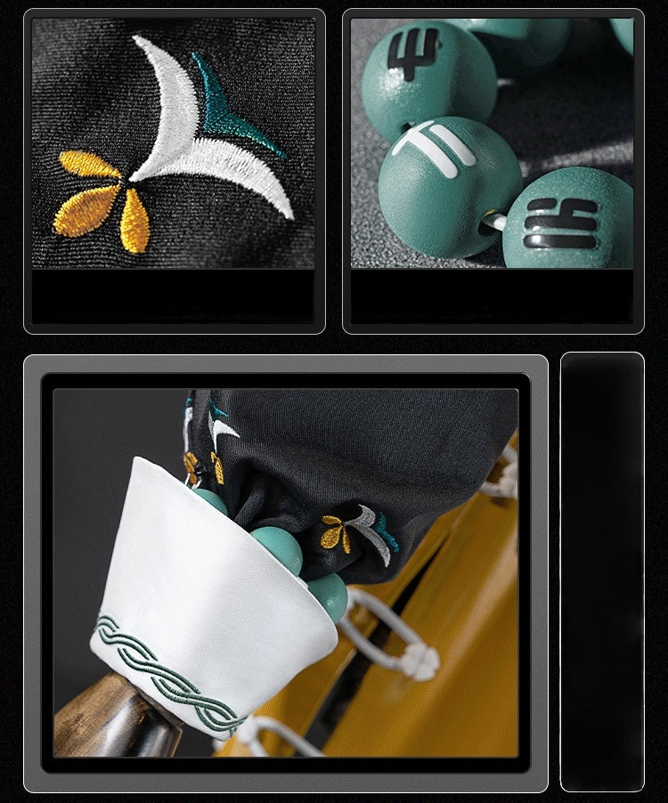 Monenjoy Zenless Zone Zero The Destination of Clouds Rin Cosplay Costume Rin-chan (New Costume) Anniversary Ver.2.0 kosu Cosplay Costume Embroidered Logo Earrings + Earrings Mount Ungaku One Piece Cosplay Costume 