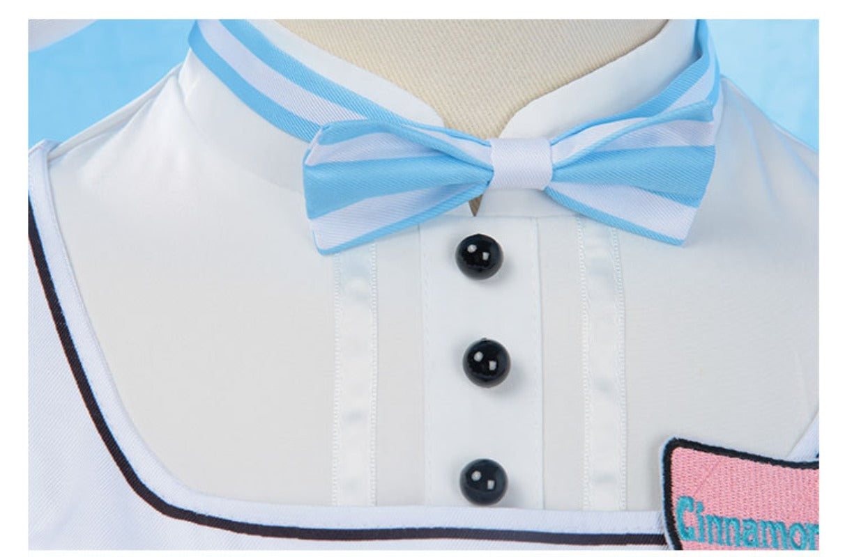 Monenjoy プロセカ　鳳えむ 　コスプレ衣装　特訓後　feat.シナモロール　ワンピース　イベントGS1323 - Monenjoy