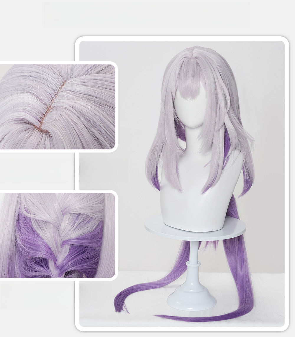 Monenjoy 崩壊スターレイル キャストリス　ウィッグ　カツラ　コスプレ小物　死影の侍女　キャストリス Castorice - Monenjoy