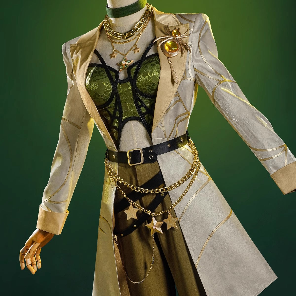 Monenjoy IdentityV バーメイドの衣装　校閲者　SSR衣装　アクセサリー　デミ・バーボン　メガネ＋帽子付　第五人格　ハロウィン　 - Monenjoy