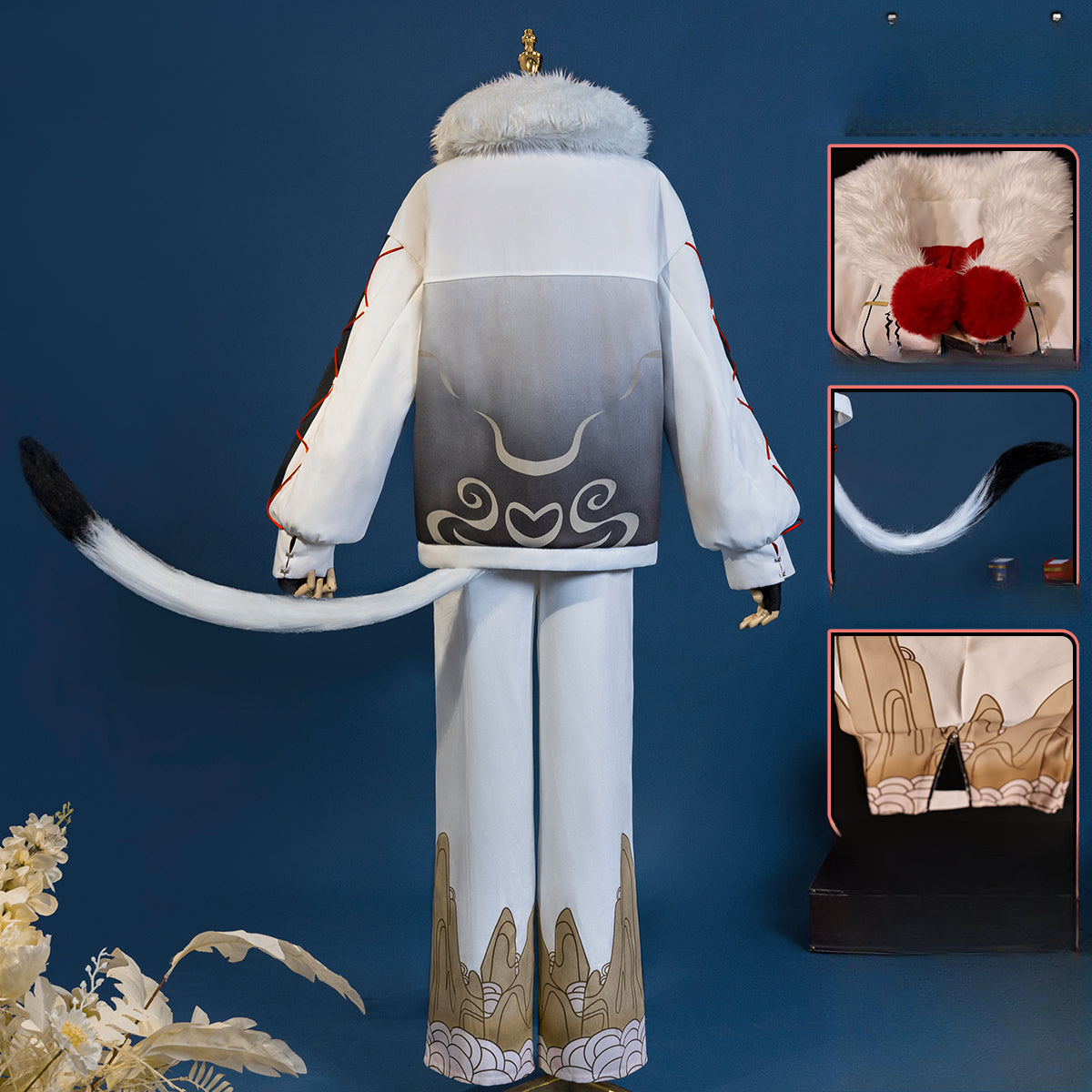 【限定販売】Monenjoy　鳴潮　コスプレ　凌陽（りんよう　コスチューム　カッコイイ　イベント　実物化　ハロウィン　舞台服 - Monenjoy