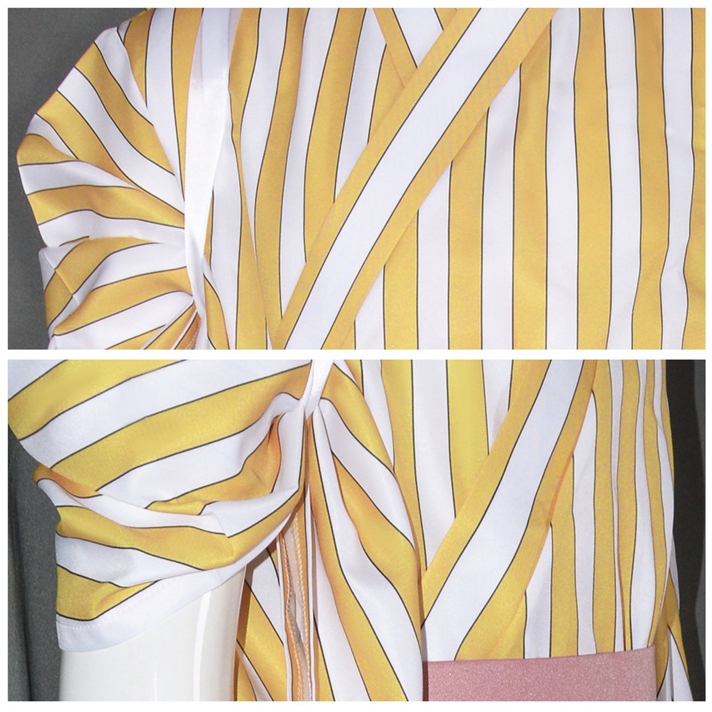 Monenjoy ONEPIECE サンジ　浴衣　海賊団 ワノ国編 　衣装　黄色　かっこいい　コスチューム　少年漫画　COS　ハロウィン　舞台衣装　学園祭　クリスマス　イベント - Monenjoy