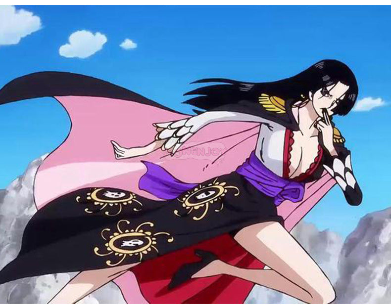 Monenjoy　onepiece　ワンピース　海賊女帝　ボア・ハンコック 九蛇海賊団　 船長　コスプレ衣装GS1267 - Monenjoy